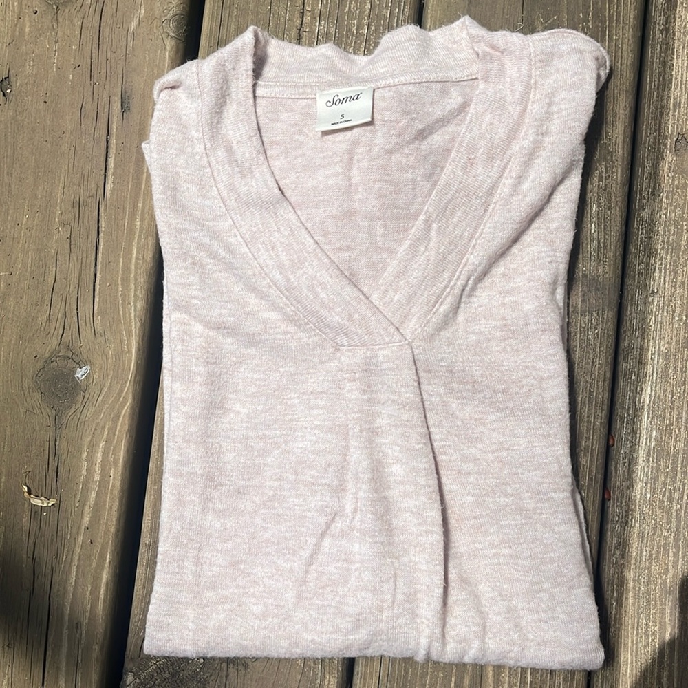 Soma pale pink tunic top